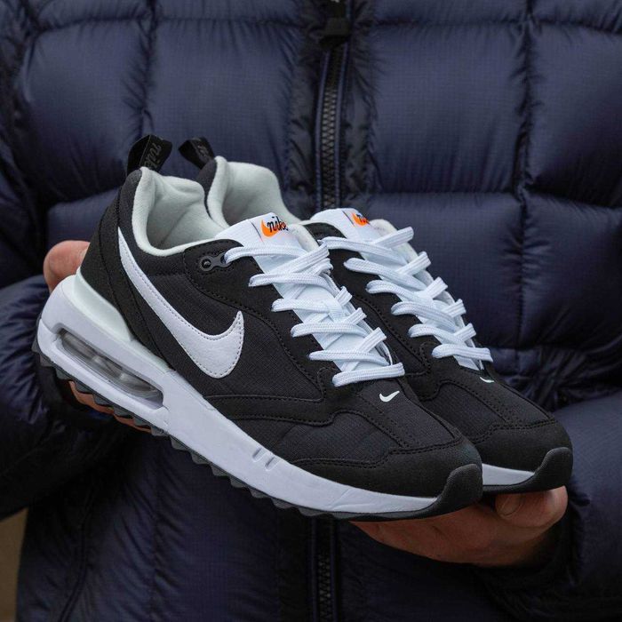 Мужские кроссовки Nike Air Max Dawn Black White найк аир макс давн