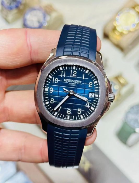 Relogio Patek Philippe Aquanaut blue