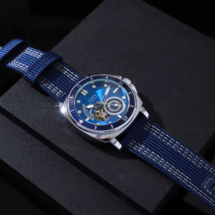 Automatyczny zegarek męski Timex – zegarek do nurkowania 42 mm
