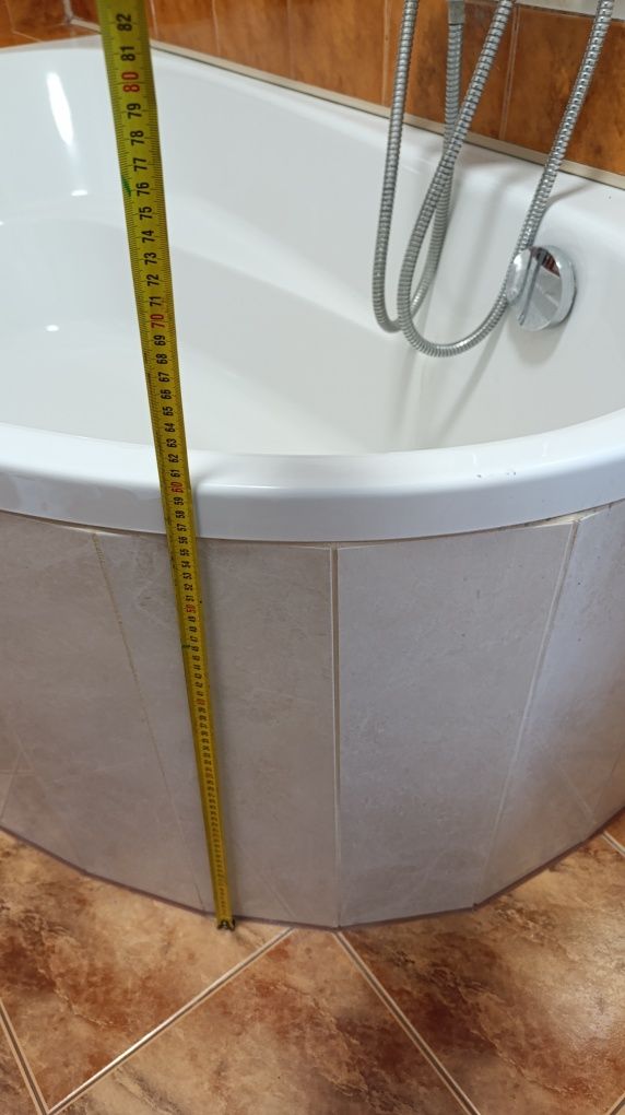 Wanna narożna Cersanit Joanna 150x95 jak nowa