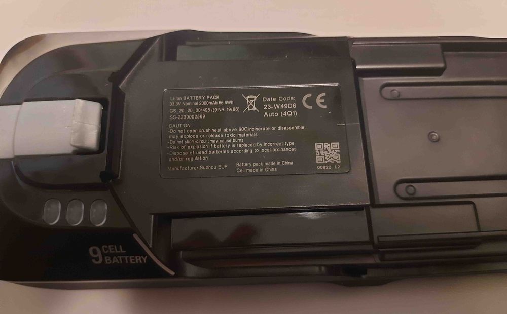 Аккумулятор для порохотяга Rowenta 32.4V