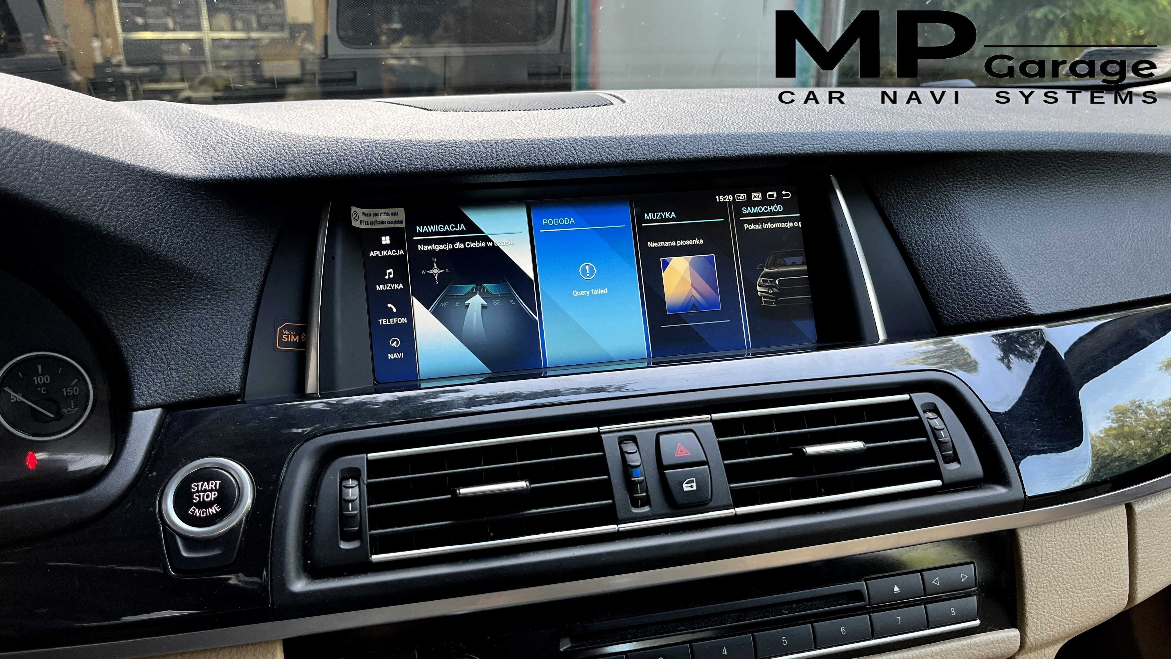 Stacja Multimedialna BMW F10/F11 Snapdragon 8/128 CarPlay/AA Montaż