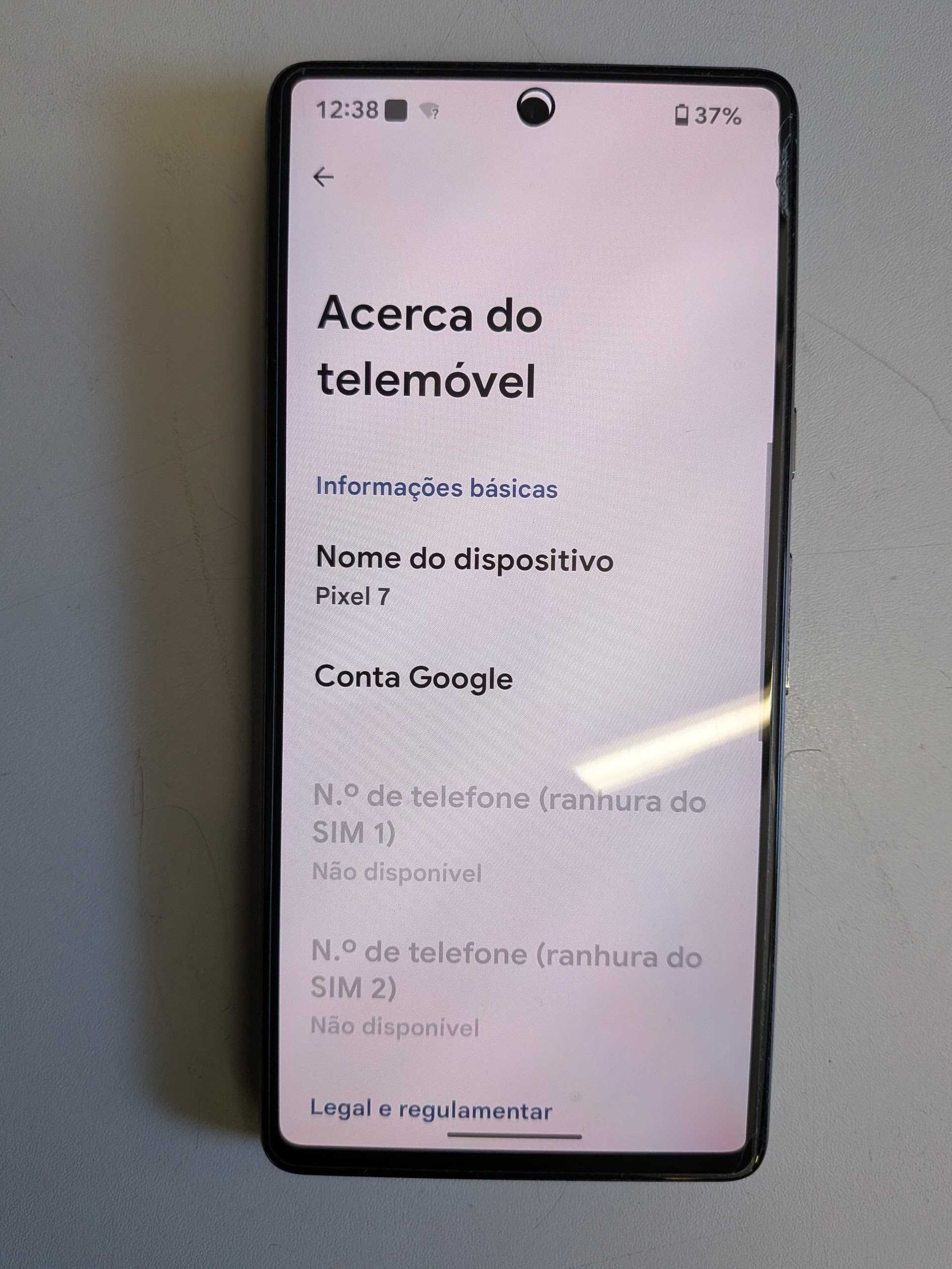 Google Pixel 7 128GB com capa SPIGEN  e GARANTIA