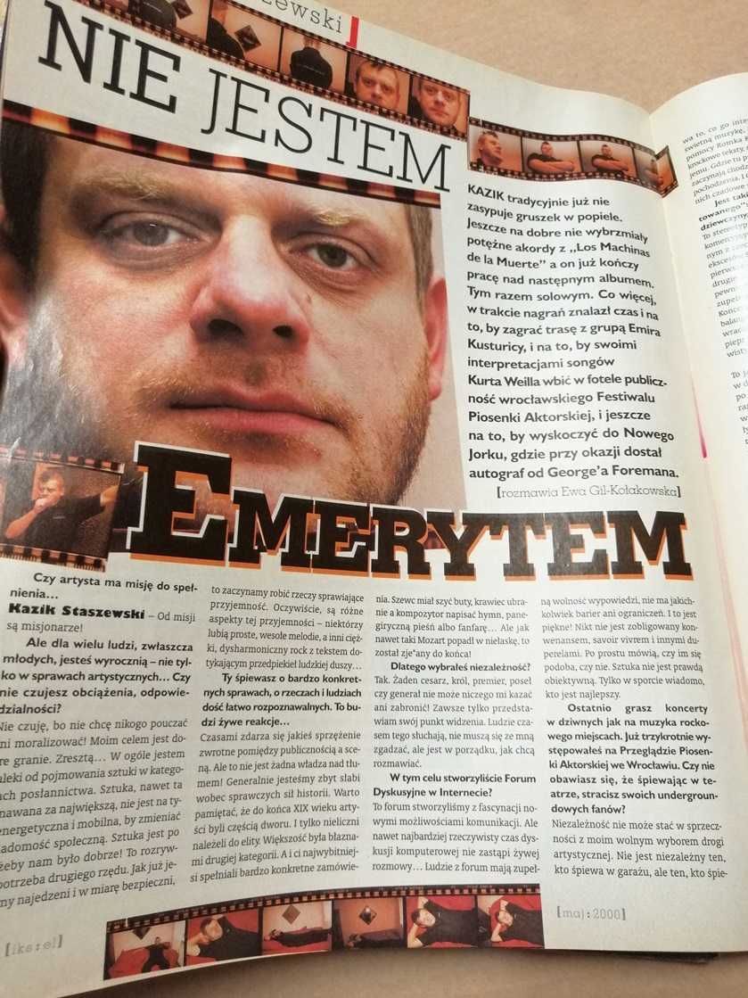 Gazeta muzyczna / czasopismo XL magazyn muzyczny maj 2000 r. Nr 5 (51)