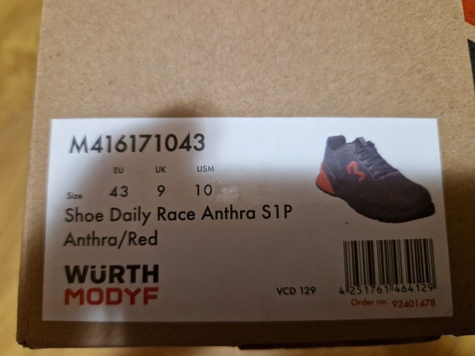 Защитные кроссовки  Wurth Daily Race