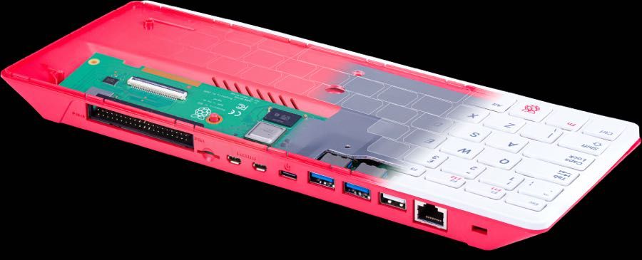 Kit completo de Raspberry Pi 400 em Português