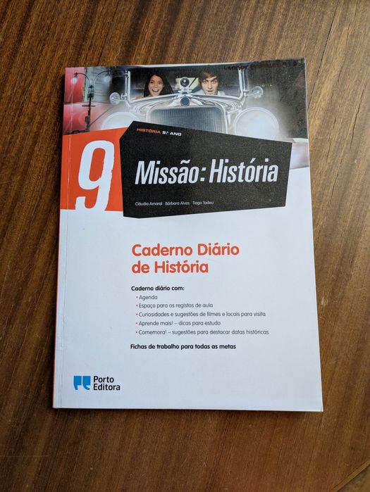 Missão História 9 Caderno Diário de História