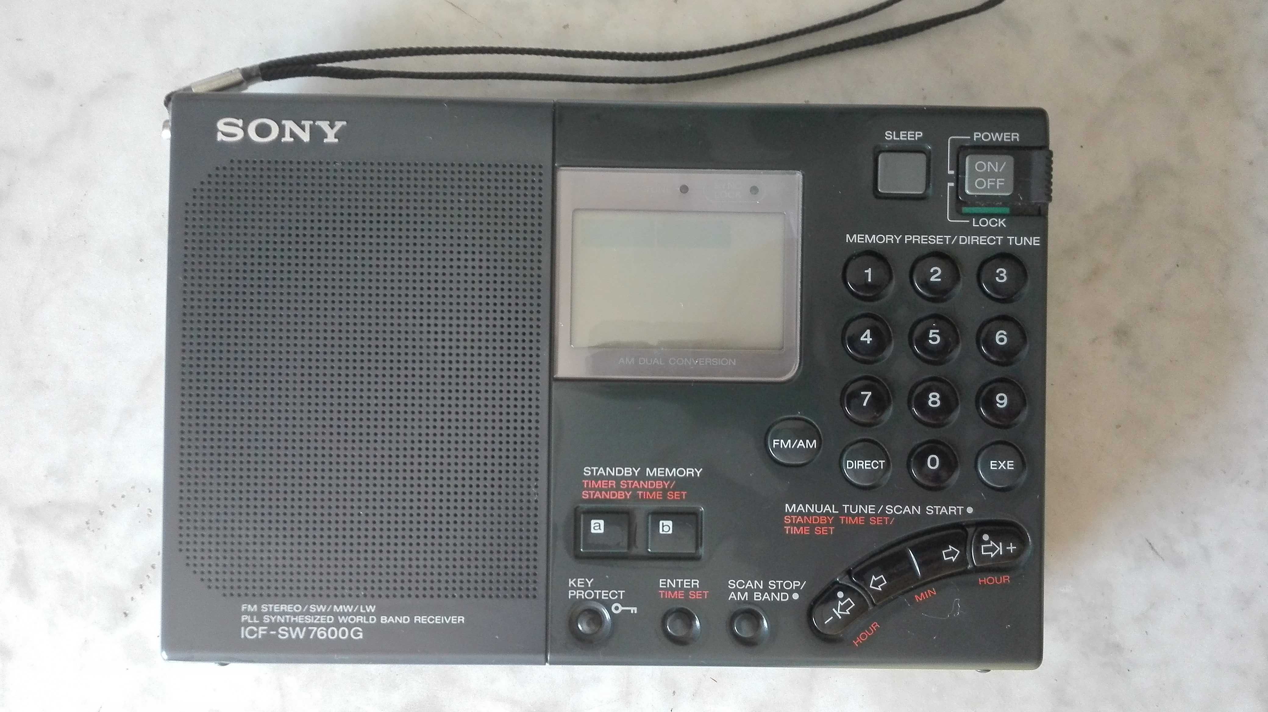 Rádio Sony ICF-SW7600G