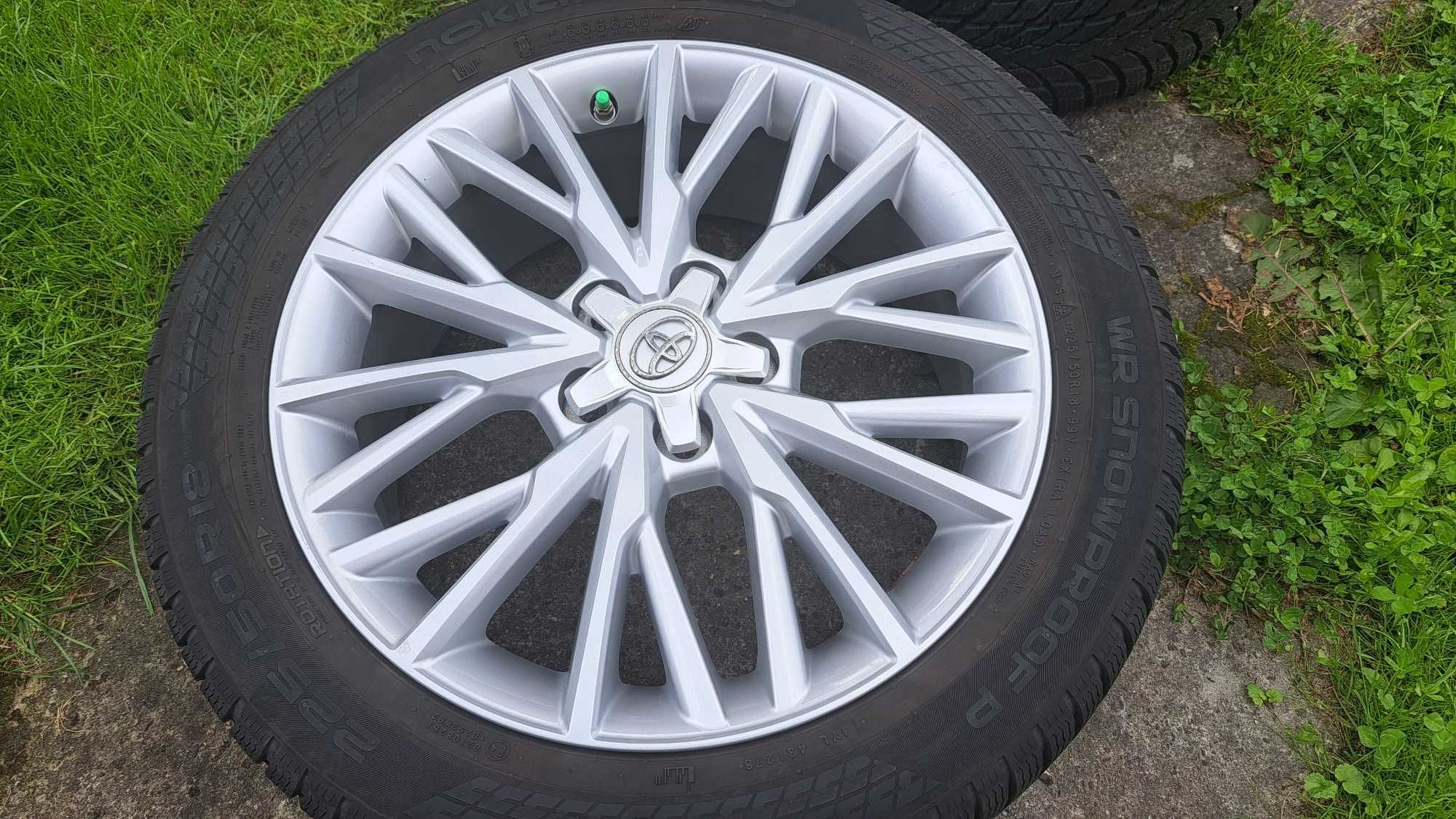 Koła,  Alufelgi+ TPMS + Opony 225/50/18 Toyota CHR
