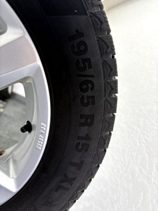 Диски з резиною vw 5×112  r15