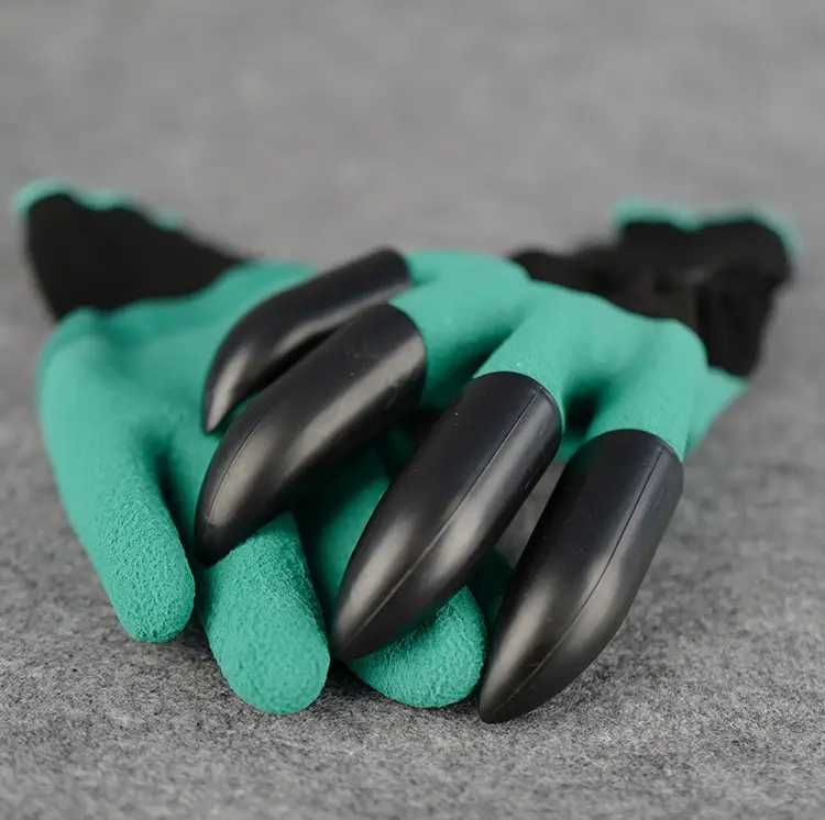Садовые перчатки с когтями Garden Genie Gloves 3 пары