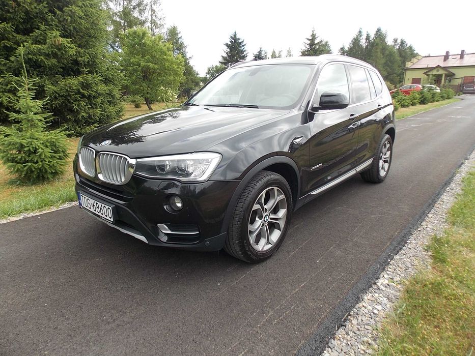 BMW F25 X3 LIFT X-LINE Bezwypadkowy 190KM 2.0d Łopatki F1 X-Drive