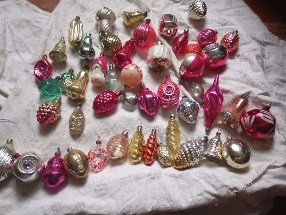 Ёлочные игрушки СССР