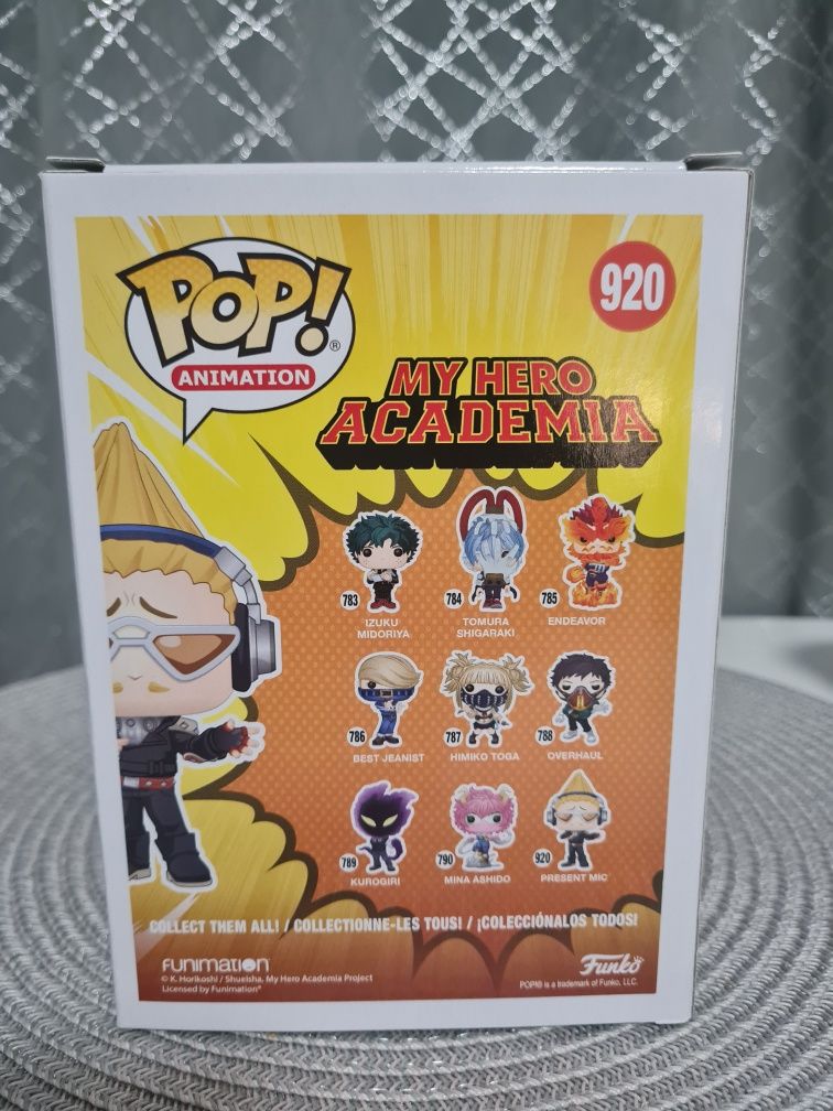 Funko Pop My hero academia 920 Present Mic