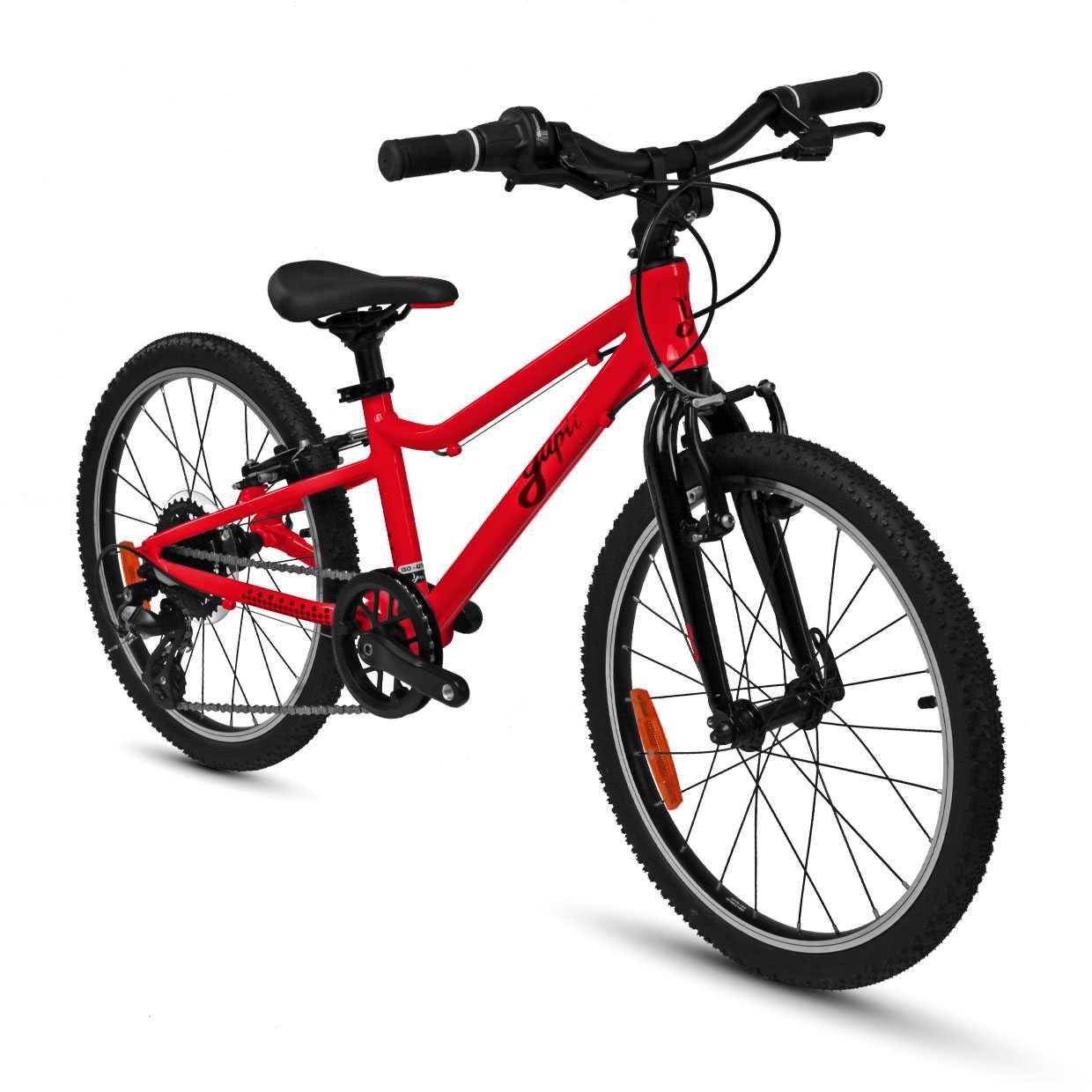ULTRA LEKKI rowerek dziecięcy YUPII koła 20" waga 7,7 kg CZERWONY