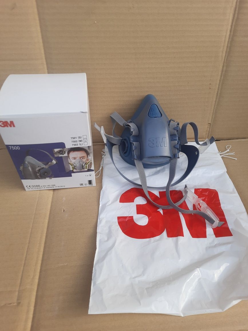 Респиратор полумаска 3m 7502  размер М