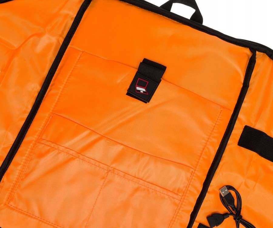 pojemny plecak miejski z portem usb na laptopa - cavaldi