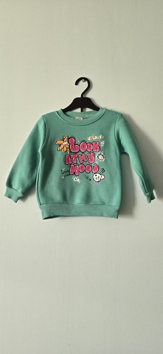 "Nowy dres dziecięcy z bawełny  dla dziewczynki,rozmiar 74-80