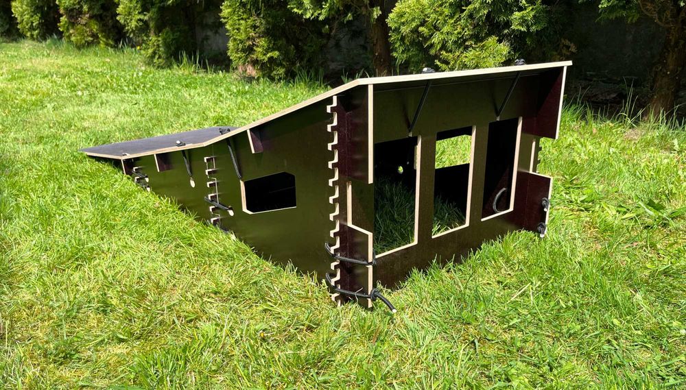 Skocznia Rowerowa Rampa Kicker Hopper MTB Hulajnoga BMX Dirt XC Enduro