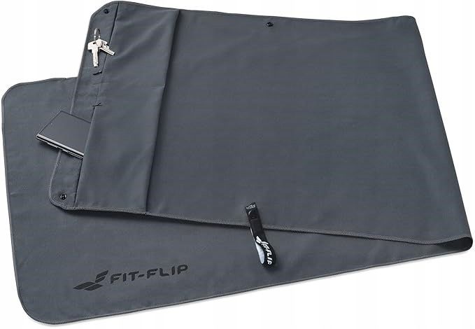 ręcznik treningowy z mikrofibry z kieszenią