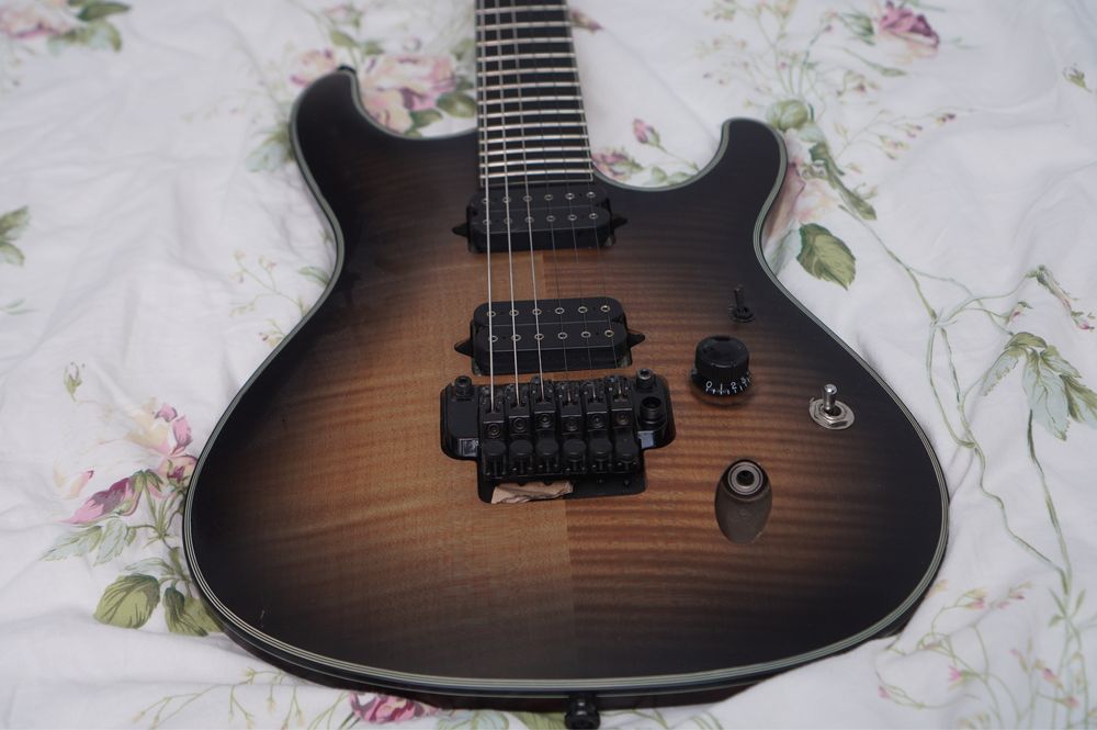 Ibanez SIX6DFM iron label