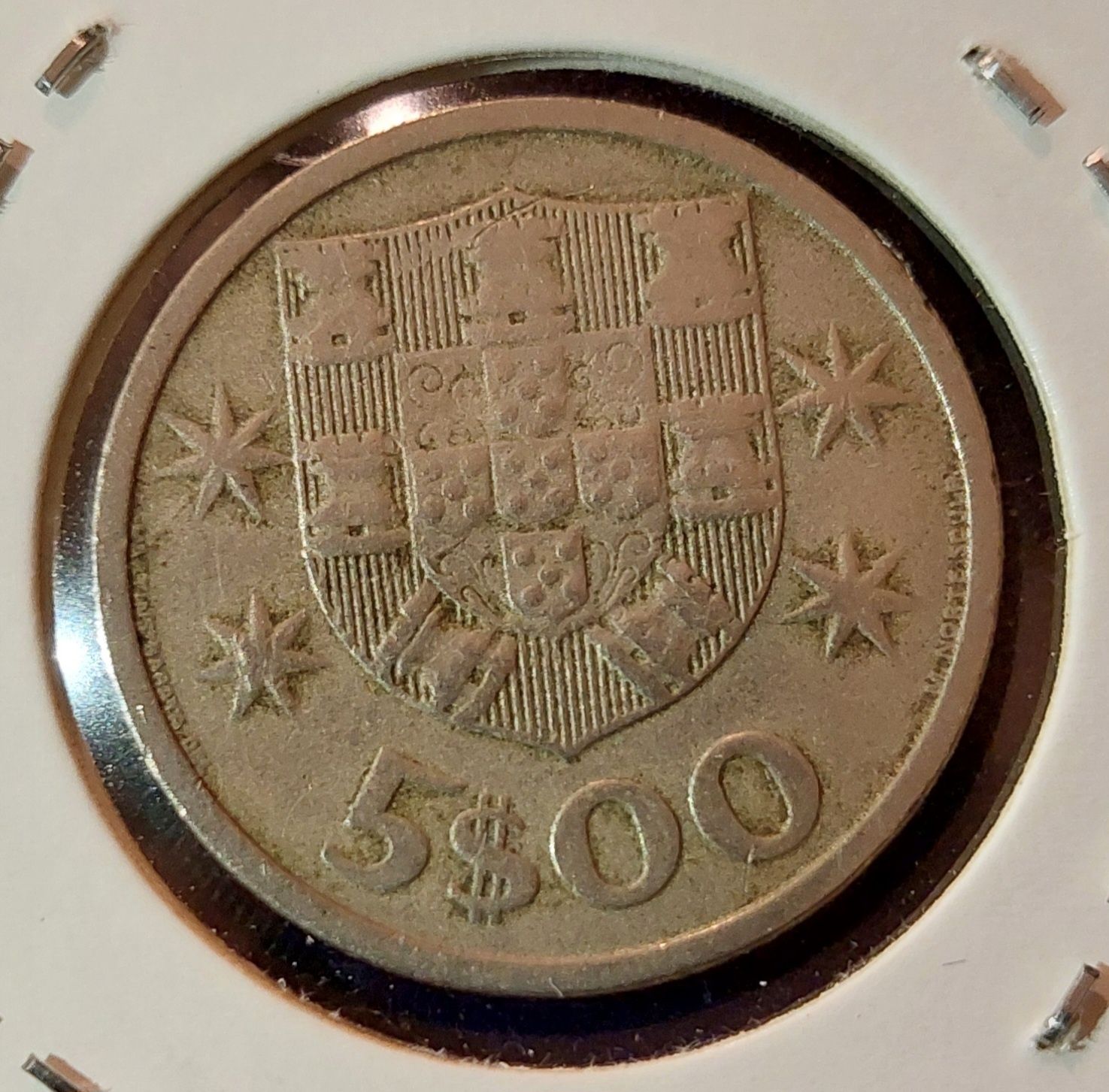 Moeda 5 escudos de 1964