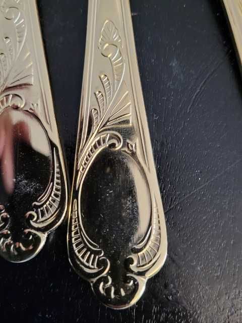 Pozłacane Sztućce 22/24 karat złoto