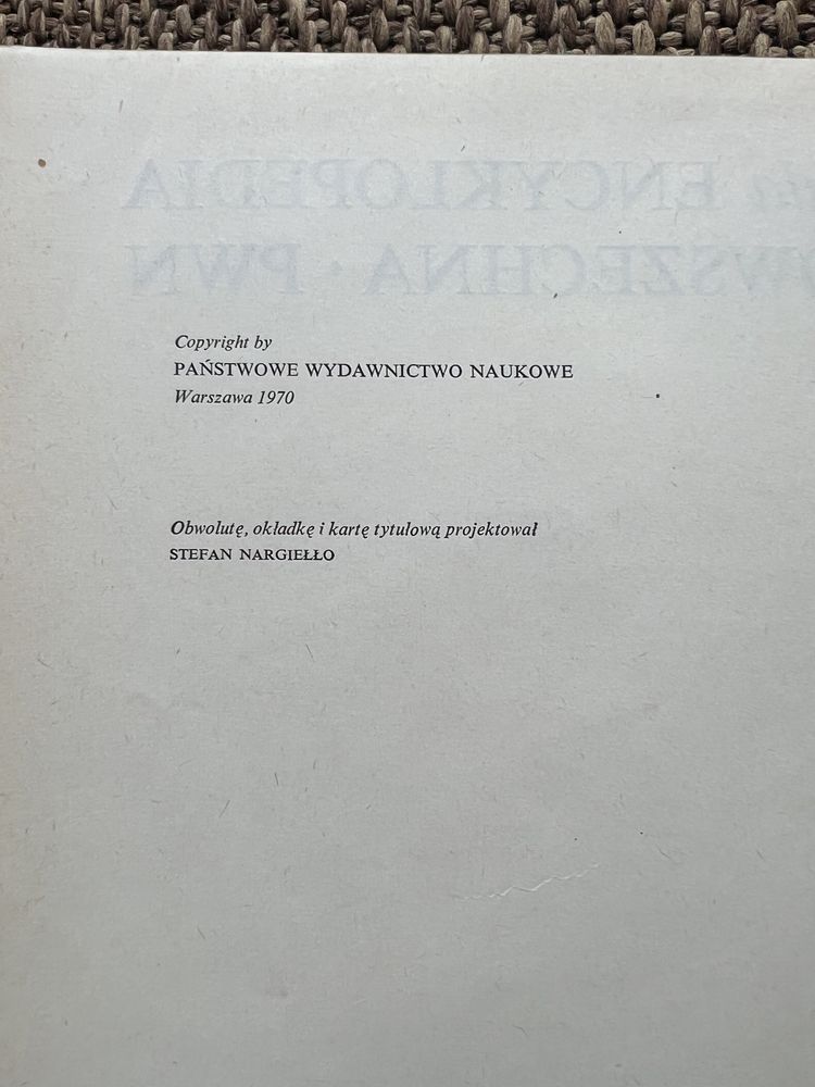 Mała encyklopedia powszechna PWN 1970 r.