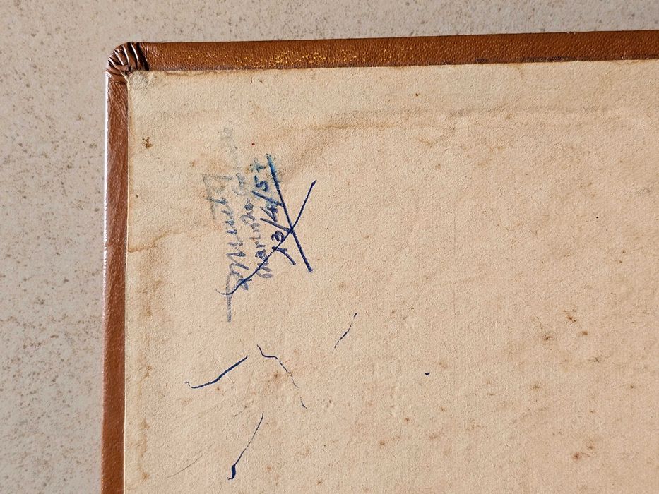 Pasta em Couro gravado, Universidade de Coimbra