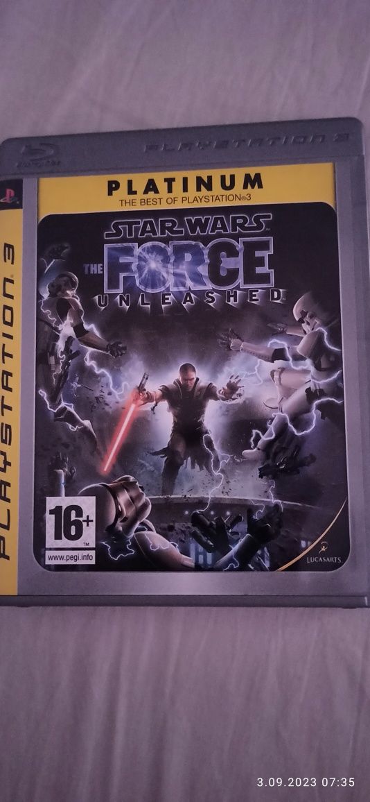 Star Wars Force Unleashed gra playstation 3