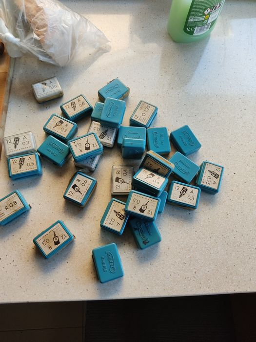 Pontas canetas técnicas Rotring nunca usadas