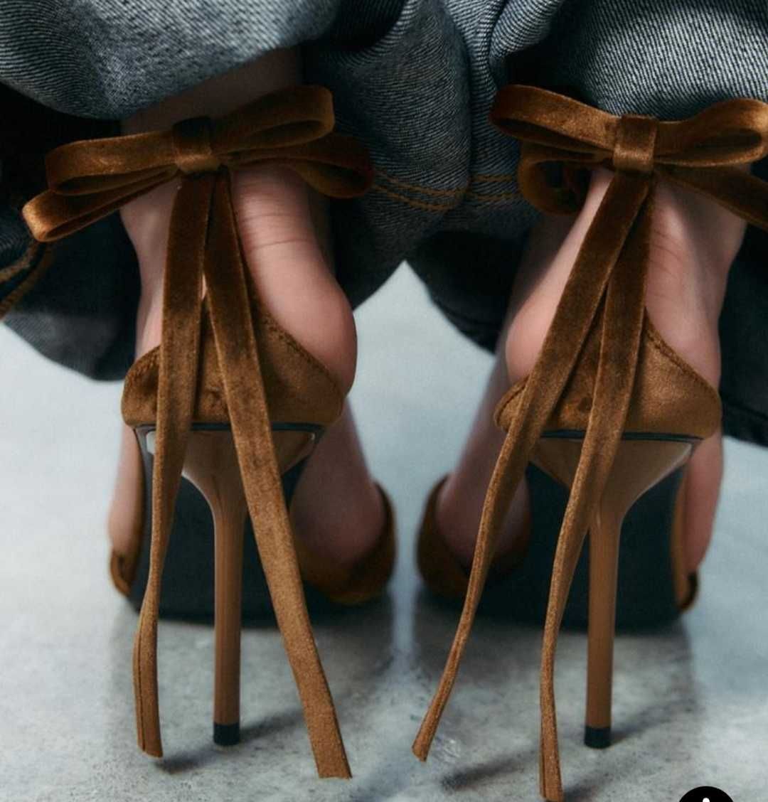 Buty, szpilki na studniówkę, bal,  r. 37  Zara