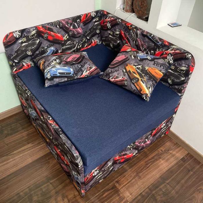 Дитячий диван ліжко трансформер для хлопчика детский диван раскладной