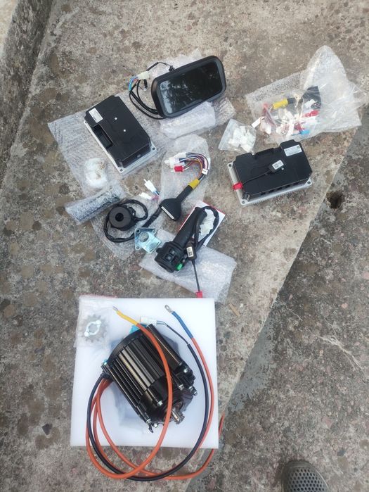 набір fardriver ND72450;  QS120 60H 2000w,  дисплейN7, ручки T08