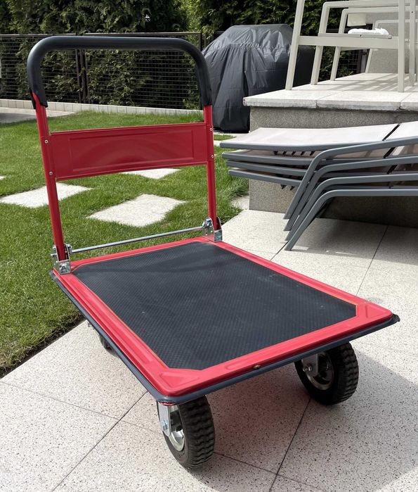 Wózek magazynowy do 300 kg 90x60cm made in Germany solidny mocne kółka