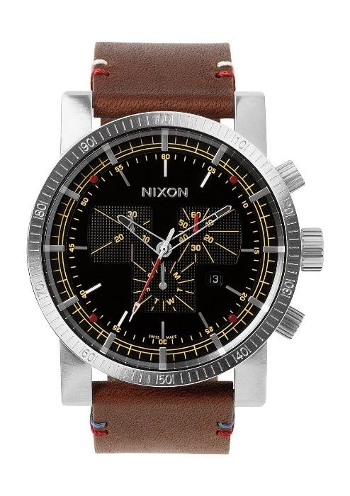 NOWY Zegarek Nixon MAGNACON Leather Cena katalogowa 2599 zł