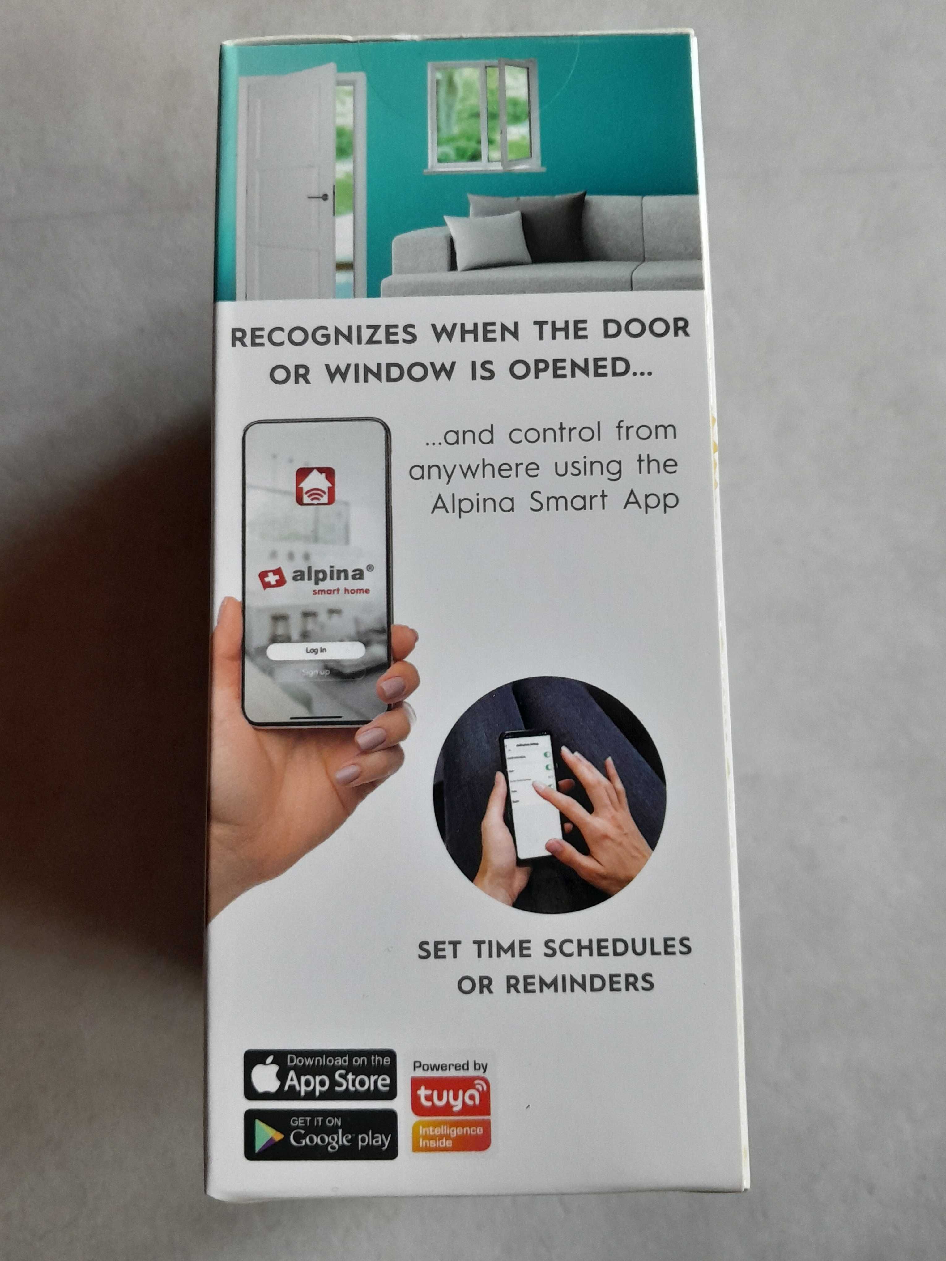 Alpina Smart Home Zigbee inteligentny czujnik drzwi okna nowy outlet