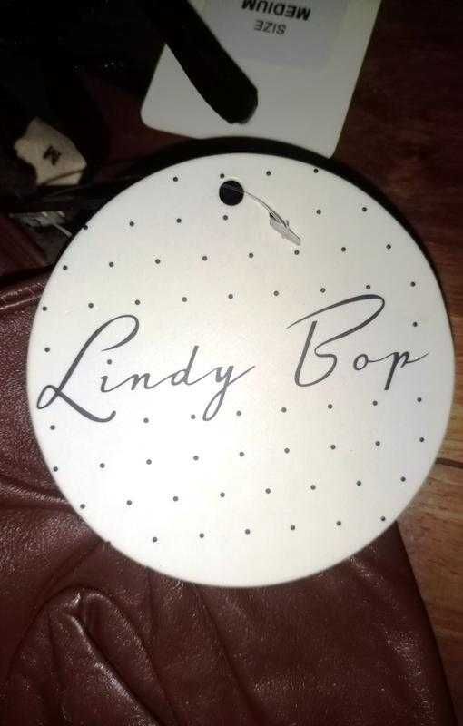 Женские, кожаные перчатки Lindy Bop