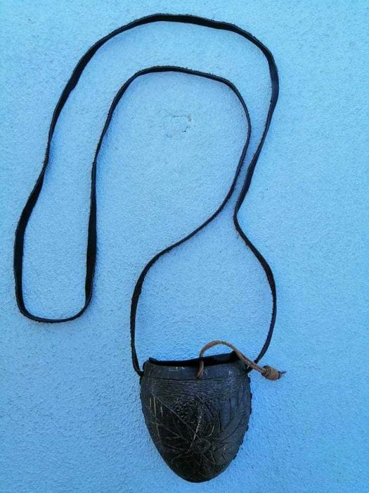 Porta - moedas/ Artesanato de Cabo Verde