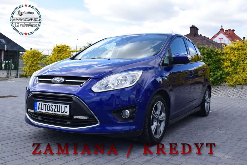 Ford C-MAX 1.0 Benzyna, Zarejestrowany, Opłacony, Zadbany, Bogata wersja