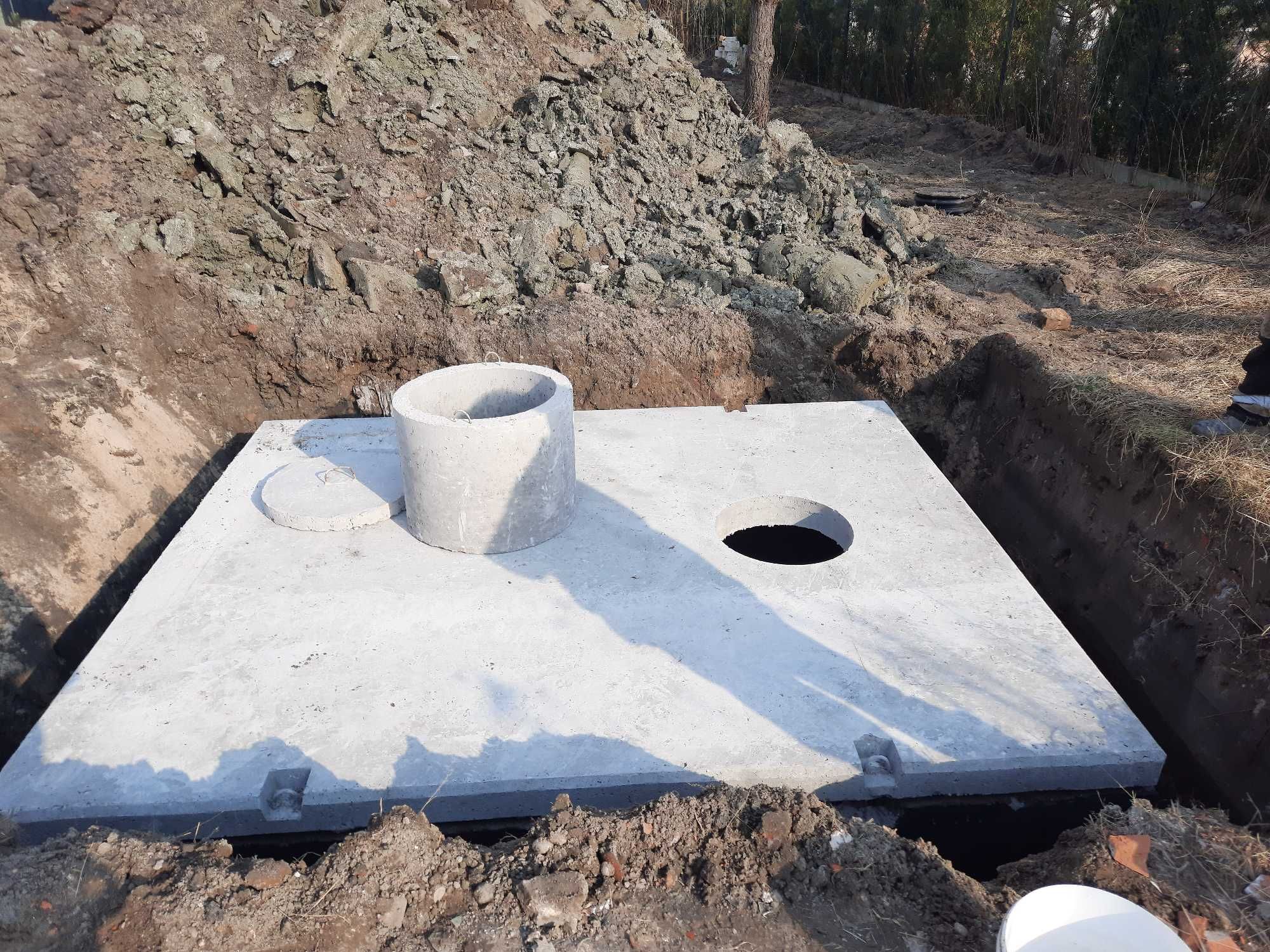 Szamba betonowe, Zbiornik betonowy na szambo wodę gnojownicę PRODUCENT