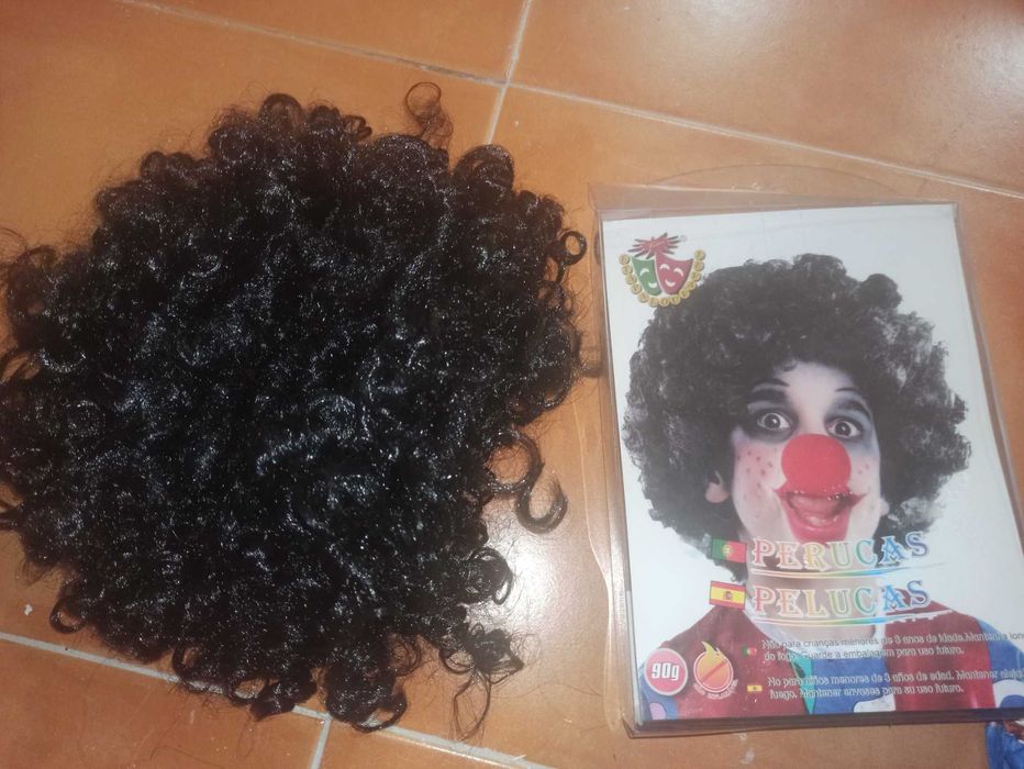 Peruca criança +3
