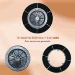Braseira Eletrica com Estrado