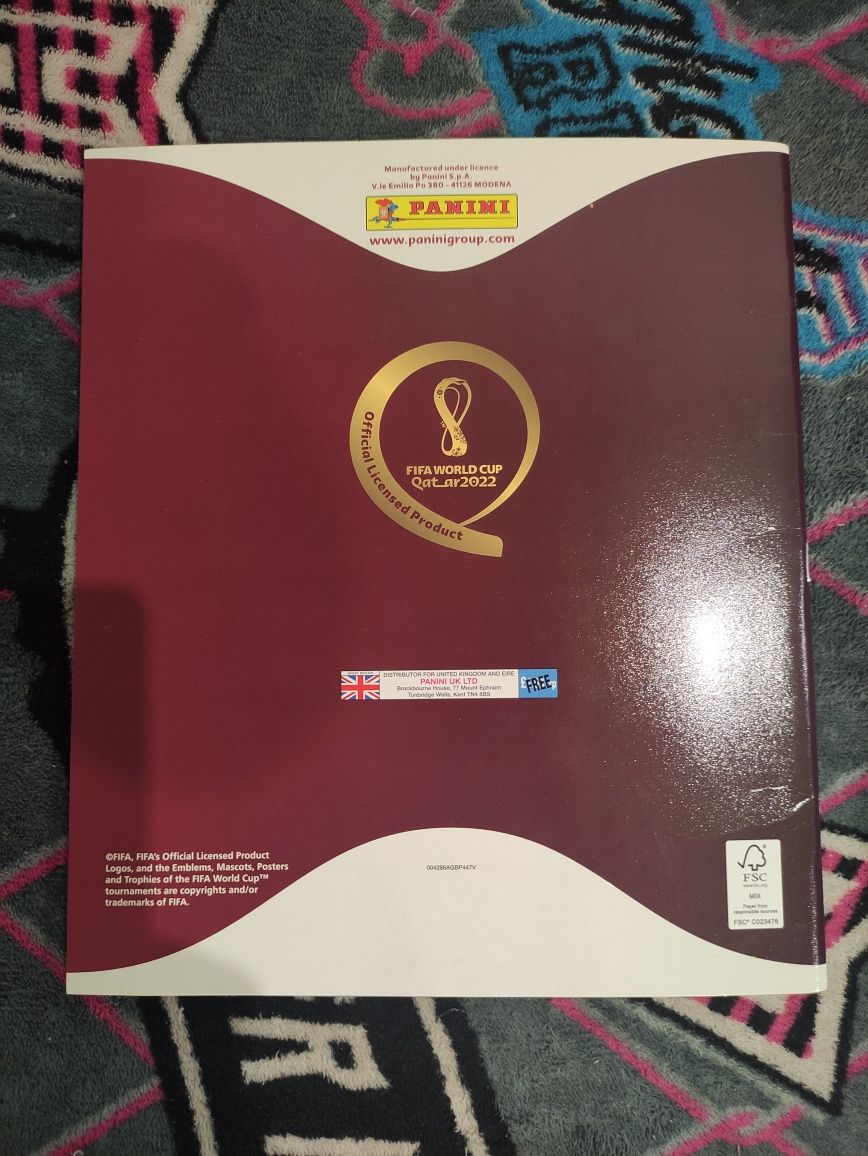 Caderneta Futebol FIFA World CUP Qatar 2022
