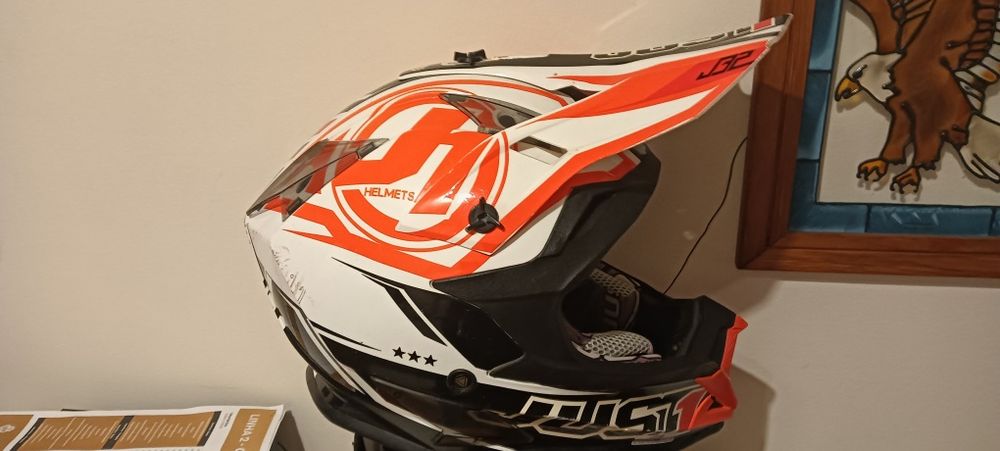 Capacete motocross just