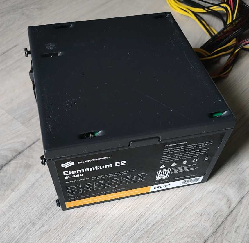 Zasilacz komputerowy SILENTIUM PC Elementum E2 SI 450W 80 PLUS