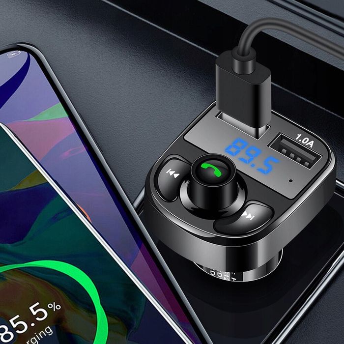 Автомобільний FM модулятор з Bluetooth, CAR X8 BT / ФМ-трансмітер