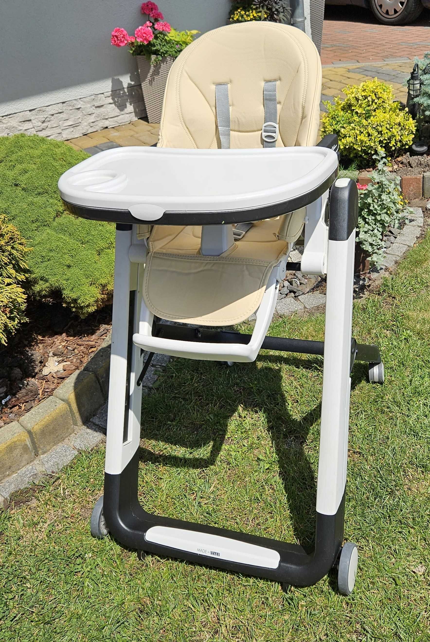 Sprzedam krzesełko do karmienia Peg Perego Siesta z funkcją leżaczka.
