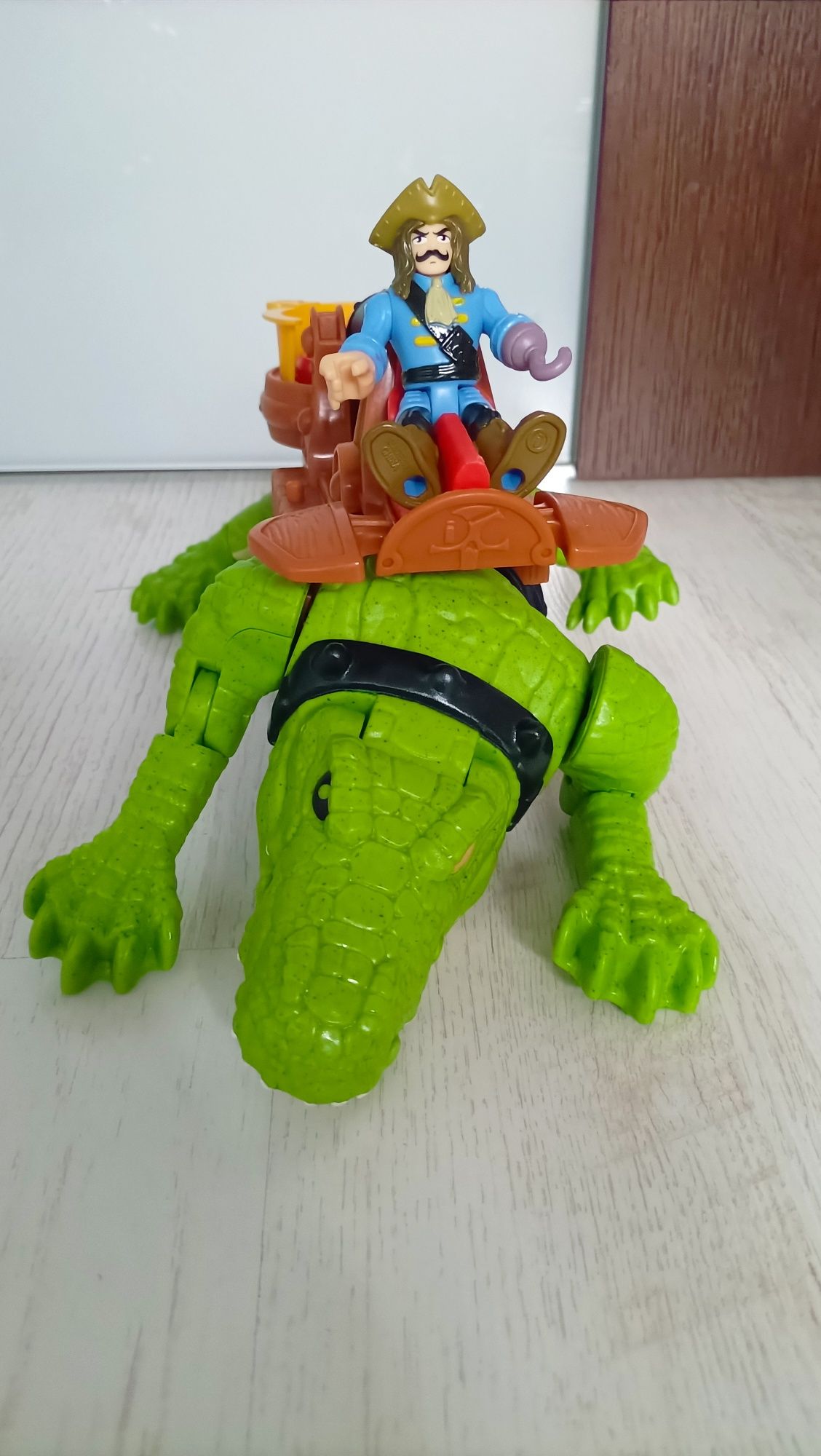 Imaginext krokodyl i pirat