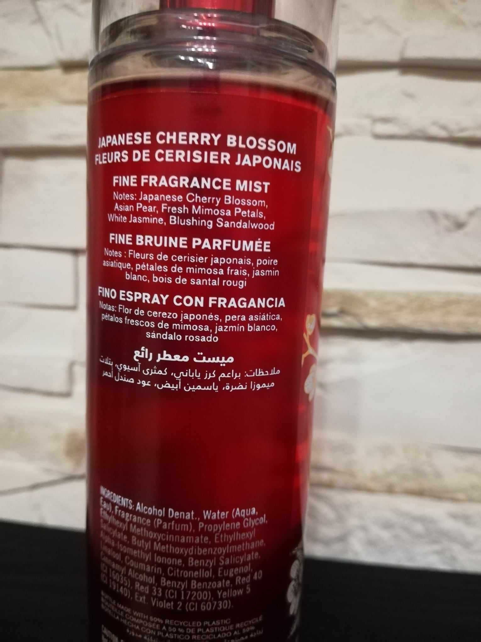 Bath & Body Works Japanese Cherry Blossom mgiełka zapachowa